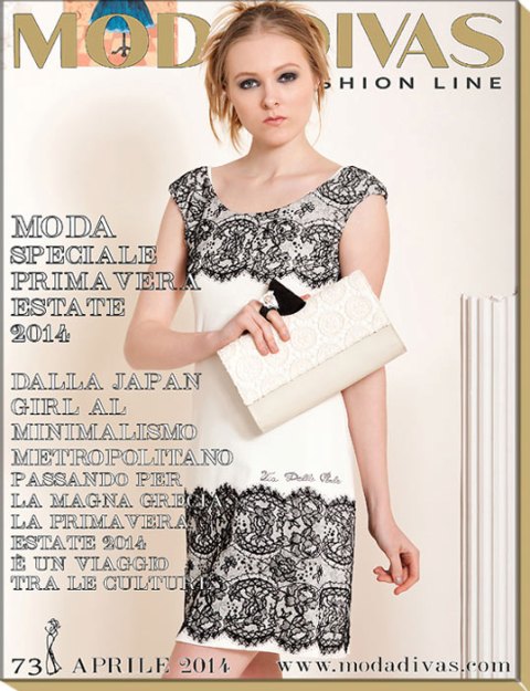 Cover; moda; Via delle Perle; redazionale; rivista di moda,